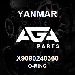 X9080240360 Yanmar O-RING | AGA Parts
