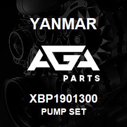 XBP1901300 Yanmar PUMP SET | AGA Parts
