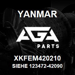XKFEM420210 Yanmar siehe 123472-42090 | AGA Parts