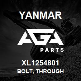 XL1254801 Yanmar BOLT, THROUGH | AGA Parts