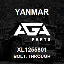 XL1255801 Yanmar BOLT, THROUGH | AGA Parts