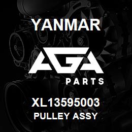 XL13595003 Yanmar pulley assy | AGA Parts