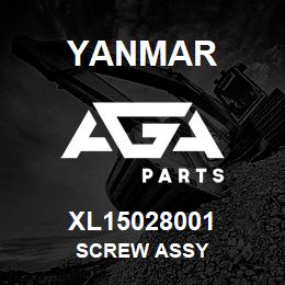 XL15028001 Yanmar SCREW ASSY | AGA Parts