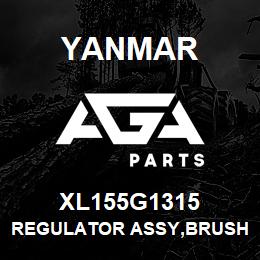 XL155G1315 Yanmar REGULATOR ASSY,BRUSH | AGA Parts