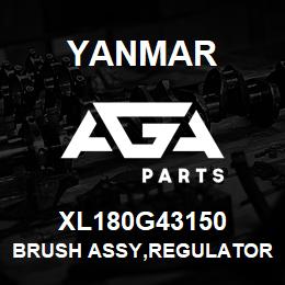 XL180G43150 Yanmar BRUSH ASSY,REGULATOR | AGA Parts