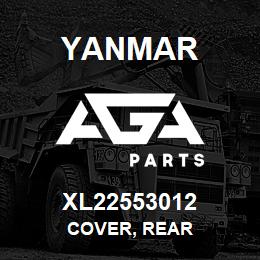 XL22553012 Yanmar COVER, REAR | AGA Parts