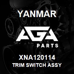 XNA120114 Yanmar TRIM SWITCH ASSY | AGA Parts