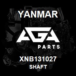 XNB131027 Yanmar SHAFT | AGA Parts