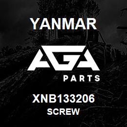 XNB133206 Yanmar SCREW | AGA Parts