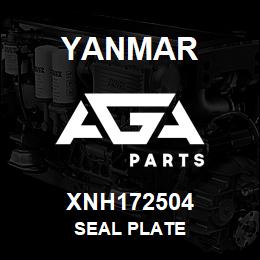 XNH172504 Yanmar SEAL PLATE | AGA Parts