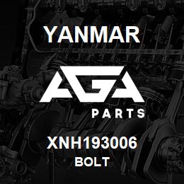 XNH193006 Yanmar BOLT | AGA Parts