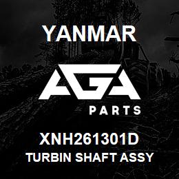 XNH261301D Yanmar TURBIN SHAFT ASSY | AGA Parts