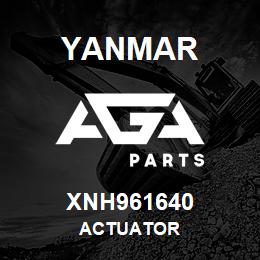 XNH961640 Yanmar ACTUATOR | AGA Parts