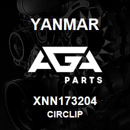 XNN173204 Yanmar CIRCLIP | AGA Parts