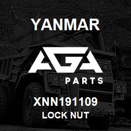 XNN191109 Yanmar LOCK NUT | AGA Parts