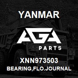 XNN973503 Yanmar BEARING,FLO.JOURNAL | AGA Parts