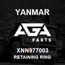 XNN977003 Yanmar retaining ring | AGA Parts