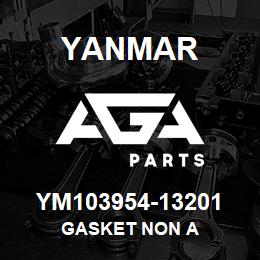 YM103954-13201 Yanmar GASKET NON A | AGA Parts