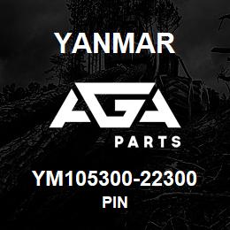 YM105300-22300 Yanmar PIN | AGA Parts