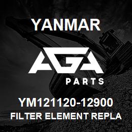 YM121120-12900 Yanmar FILTER ELEMENT REPLACEMENT | AGA Parts