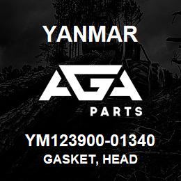 YM123900-01340 Yanmar GASKET, HEAD | AGA Parts
