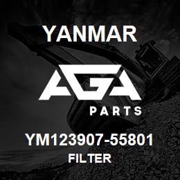 YM123907-55801 Yanmar FILTER | AGA Parts