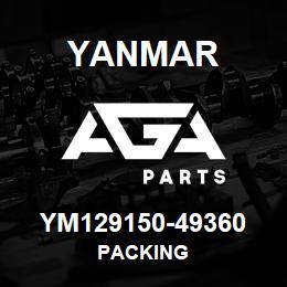 YM129150-49360 Yanmar PACKING | AGA Parts