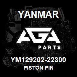 YM129202-22300 Yanmar PISTON PIN | AGA Parts