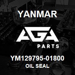YM129795-01800 Yanmar OIL SEAL | AGA Parts