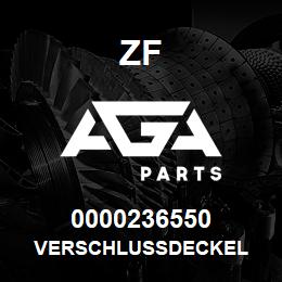 0000236550 ZF VERSCHLUSSDECKEL | AGA Parts