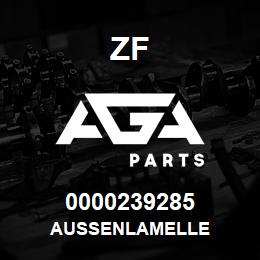 0000239285 ZF AUSSENLAMELLE | AGA Parts