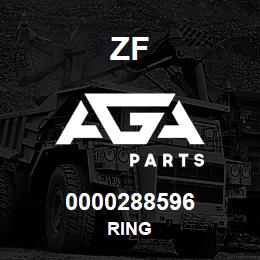 0000288596 ZF RING | AGA Parts