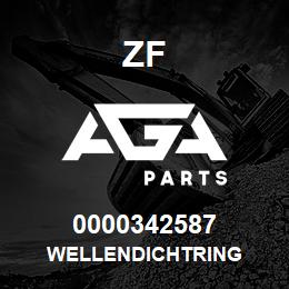 0000342587 ZF WELLENDICHTRING | AGA Parts
