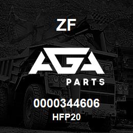 0000344606 ZF HFP20 | AGA Parts