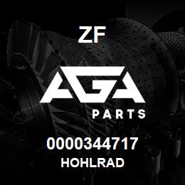 0000344717 ZF HOHLRAD | AGA Parts