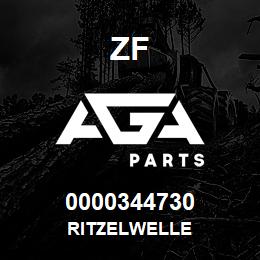 0000344730 ZF RITZELWELLE | AGA Parts