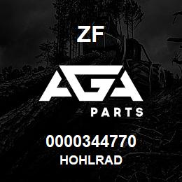 0000344770 ZF HOHLRAD | AGA Parts