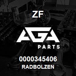 0000345406 ZF RADBOLZEN | AGA Parts