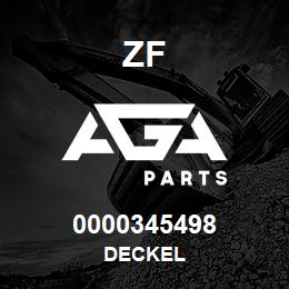 0000345498 ZF DECKEL | AGA Parts