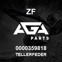 0000359818 ZF TELLERFEDER | AGA Parts
