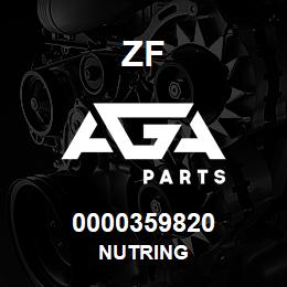 0000359820 ZF NUTRING | AGA Parts