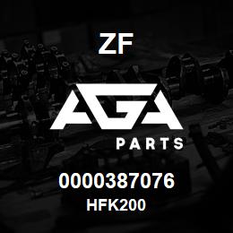 0000387076 ZF HFK200 | AGA Parts