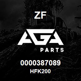 0000387089 ZF HFK200 | AGA Parts