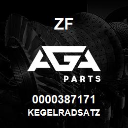 0000387171 ZF KEGELRADSATZ | AGA Parts