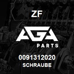 0091312020 ZF SCHRAUBE | AGA Parts