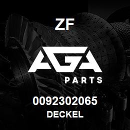 0092302065 ZF DECKEL | AGA Parts