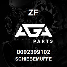 0092399102 ZF SCHIEBEMUFFE | AGA Parts