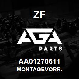 AA01270611 ZF MONTAGEVORR. | AGA Parts