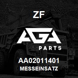 AA02011401 ZF MESSEINSATZ | AGA Parts