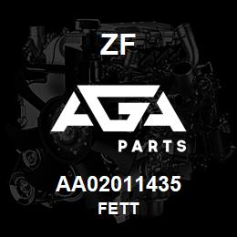 AA02011435 ZF FETT | AGA Parts